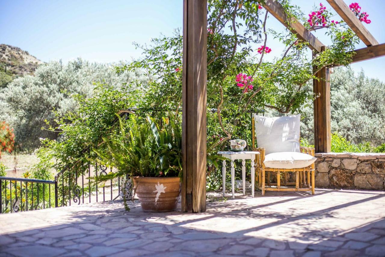 פליראקי Sunny Countryside Villa - With Private Pool מראה חיצוני תמונה